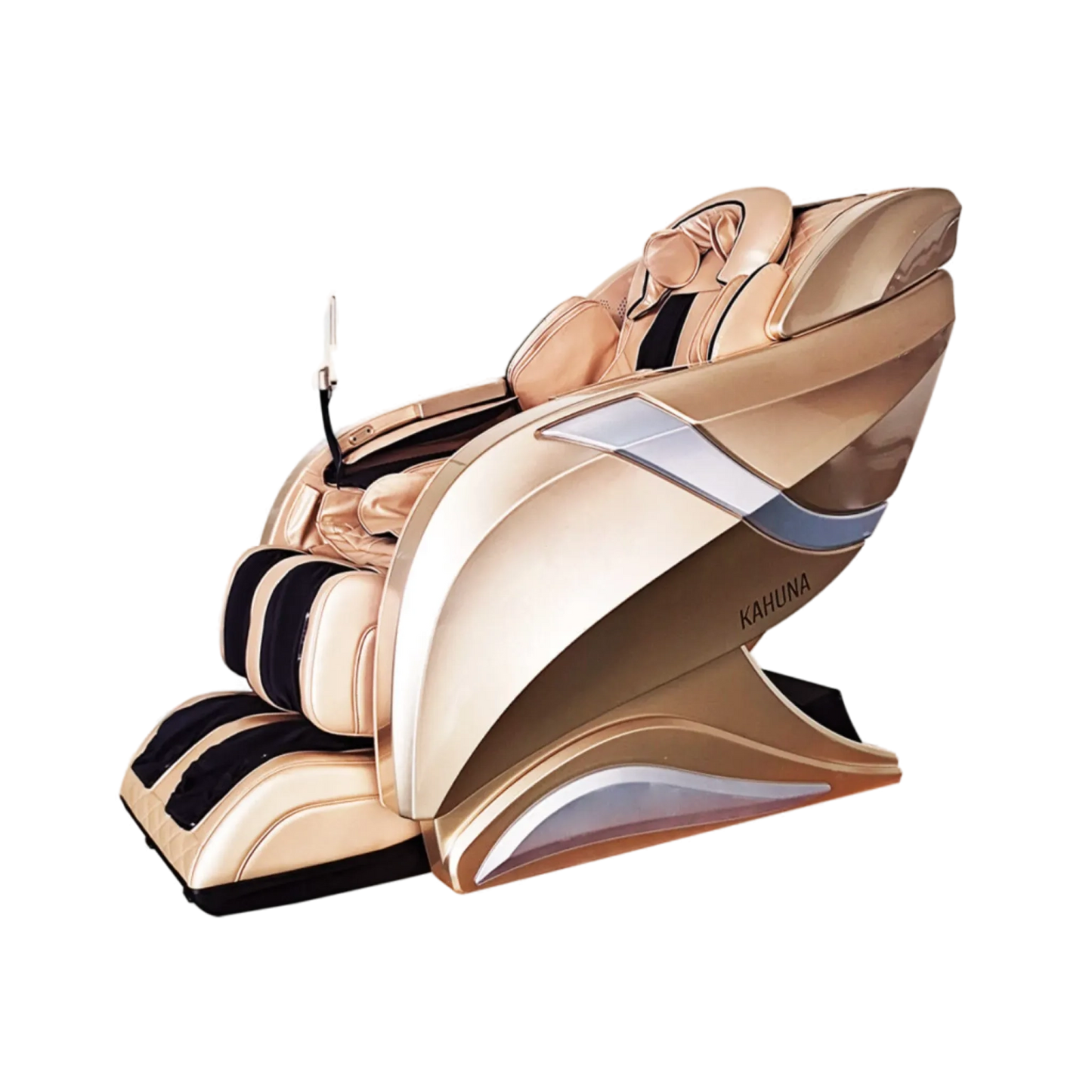 Kahuna Massage Chair 4D+@ HSL-Track Voice Recognition Zero-Gravity Full-Body Massage Chair, Tablet Remote Hubot4D (Champaign)