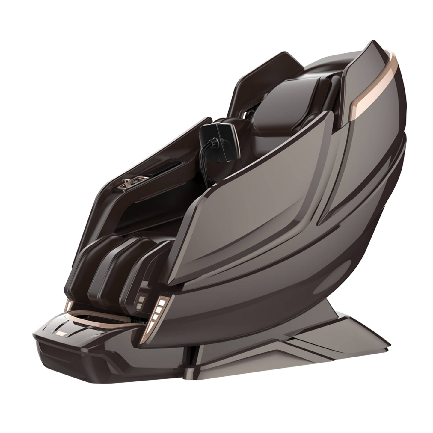 Kahuna Dios Massage Chair 8D Dual Air Tech Touch Roller SL-track with Brain Relaxation Program Dios-1288 Brown