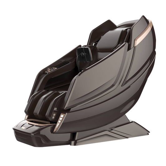 Kahuna Dios Massage Chair 8D Dual Air Tech Touch Roller SL-track with Brain Relaxation Program Dios-1288 Brown