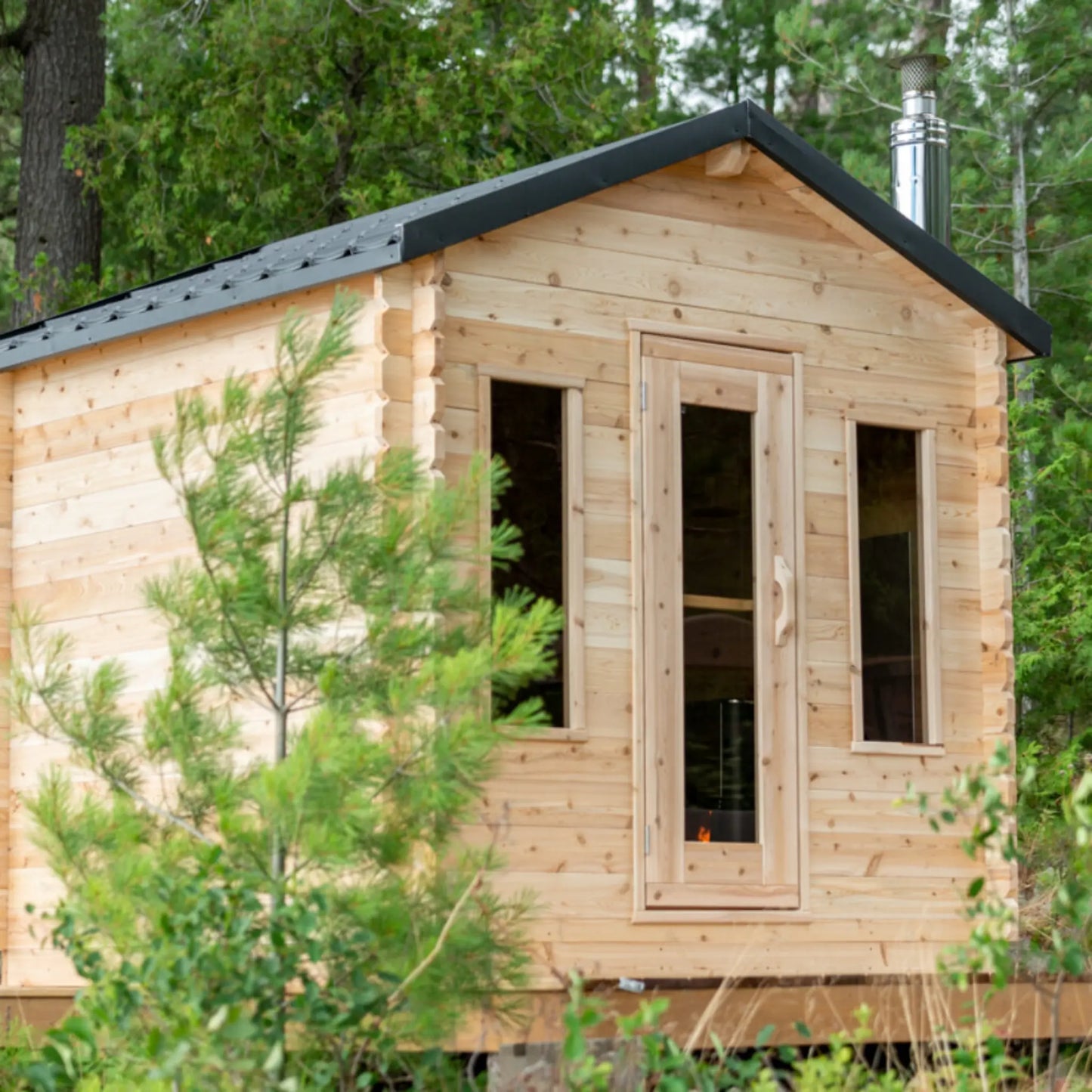 Dundalk CT Georgian Cabin Sauna