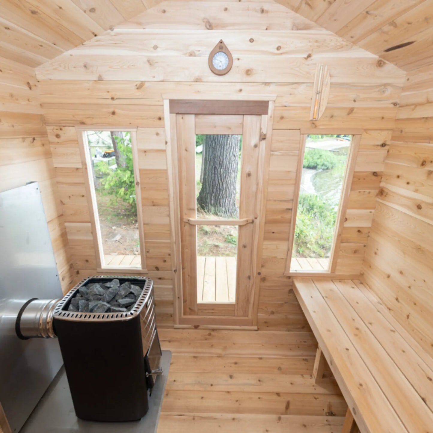 Dundalk CT Georgian Cabin Sauna