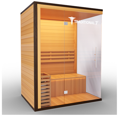 Traditional 7 v2a Medical Sauna